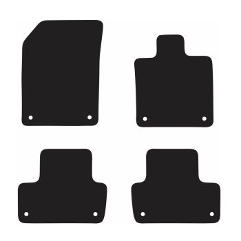 RubberTree Executive Rubber Car Floor Mats fits Volvo XC60 2017-on VL046TPR