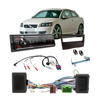 Volvo C30 2006-2013 Single DIN Head Unit Upgrade Kit