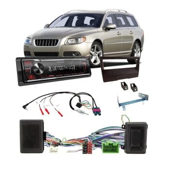 Volvo V50 2004-2012 Single DIN Head Unit Upgrade Kit