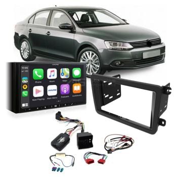 Volkswagen Jetta 2006-2015 Apple CarPlay Android Auto Head Unit Upgrade Kit