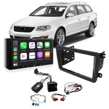 Volkswagen Passat 2006-2012 wagon Apple CarPlay Android Auto Head Unit Upgrade Kit