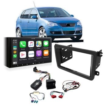 Volkswagen Polo 2006-2009 Apple CarPlay Android Auto Head Unit Upgrade Kit