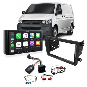 Volkswagen Transporter T5 2010-2015 Apple CarPlay Android Auto Head Unit Upgrade Kit