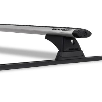 Rhino Rack JB0817 Vortex RCH Trackmount Silver 2 Bar Roof Rack