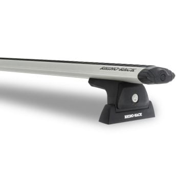 Rhino Rack JA8276 Vortex RLT600 Ditch Mount Silver 2 Bar Roof Rack