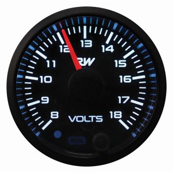 Raceworks Raceworks 52mm Electronic Voltmeter Gauge Kit VPR-305
