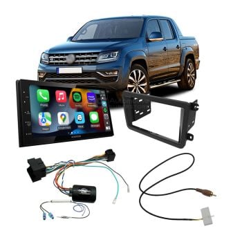 VW Amarok 2017-2022 Apple CarPlay Android Auto Head Unit Upgrade Kit
