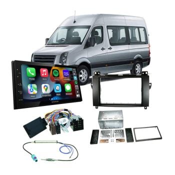 VW Crafter 2007-2013 Apple CarPlay Android Auto Head Unit Upgrade Kit