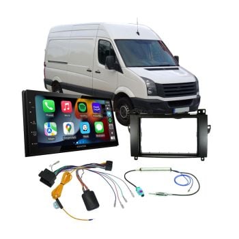 VW Crafter 2014-2016 Apple CarPlay Android Auto Head Unit Upgrade Kit