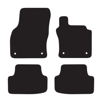 RubberTree Executive Rubber Car Floor Mats fits VW Golf MK 7 Wagon 13-20 VW051-01TPR