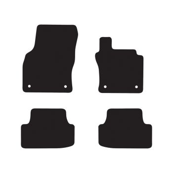 RubberTree Executive Rubber Car Floor Mats fits VW Golf MK 8 Hatch 2021-on VW078TPR