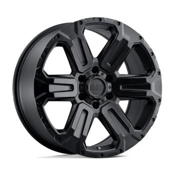 Black Rhino Wanaka 20x9 6x139.7 +40 Offset Black Wheel