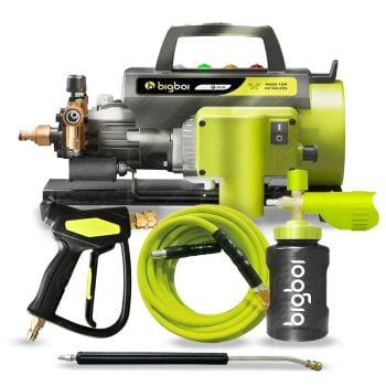 Bigboi WashrDuo Bundle with Hose Trigger Wand Foam Cannon