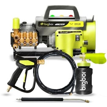 Bigboi WashrPro Bundle with Pressure Washer Unit Trigger Hose Wand Foam Cannon