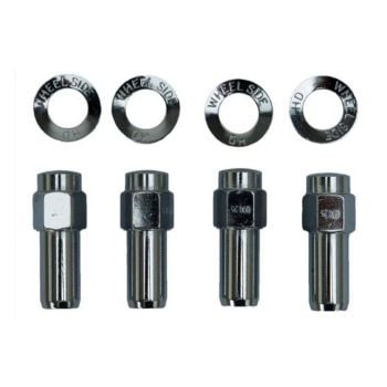 WELD Wheels Closed End Wheel Nut and Washer 7/16" fits Draglite Rodlite Prostar Wheels 4pk WE601-1414