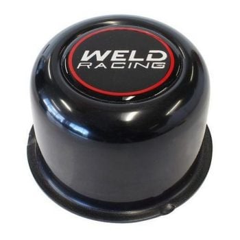 WELD Wheels Replacement Wheel Center Cap Black fits 5-Stud Weld Wheel 2" Tall WEP605-5073B