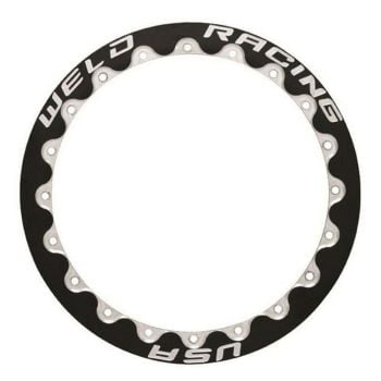 WELD Wheels Drag Beadloc Ring Black fits 15" Rim with M/T Tyres 20 Bolt WEP650-5179MTB