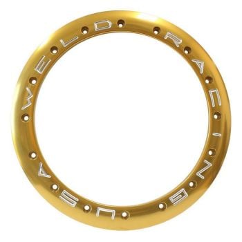WELD Wheels Drag Beadloc Ring Gold fits 16" Rim 16 Bolt WEP650-5190