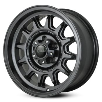 Orbit FITTI 16x7.5 6x139.7 0 Offset Black Wheel