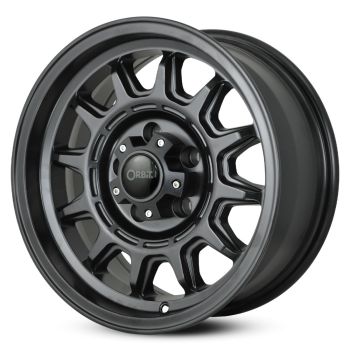 Orbit FITTI 17x8.5 6x139.7 0 Offset Black Wheel