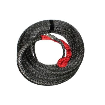 Superior Engineering Winch Rope Polyurethane Coated 10mm x 30m Grey