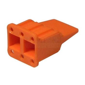 Deutsch Wedge Lock 6-Pin Orange suits DTM Plug WM6S