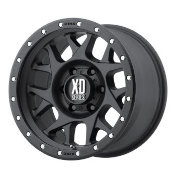 XD XD127 Bully 18x9 6x5.5 +18 Offset Black Wheel