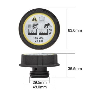 Tridon Radiator Cap DA21145