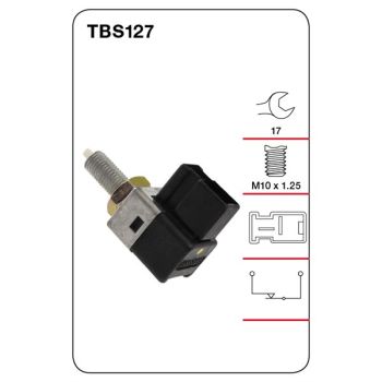 Tridon Brake Light Switch TBS127