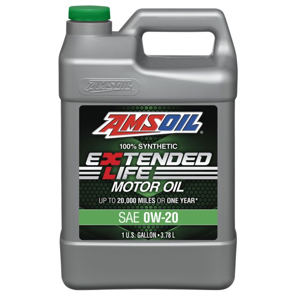 AMSOIL Extended-Life 0W-20 Synthetic Engine Oil 3.78L XLZ1G ...