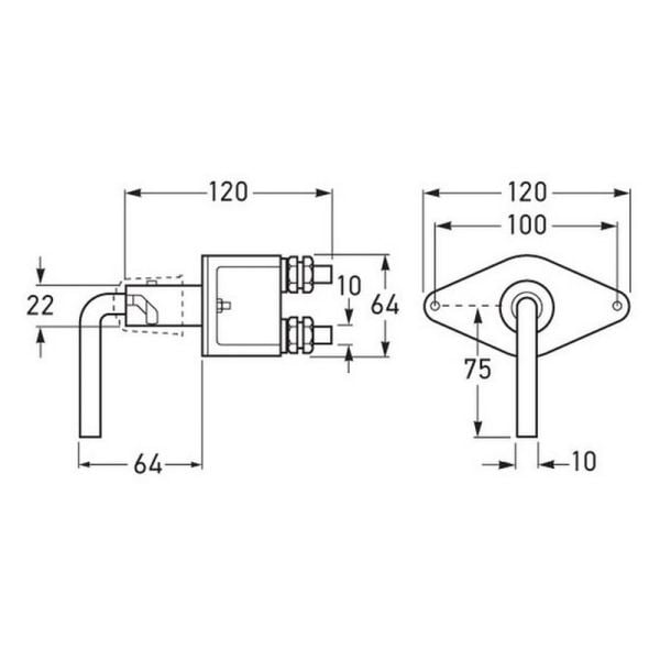 Hella Heavy Duty battery Master Switch 4655 | Automotive