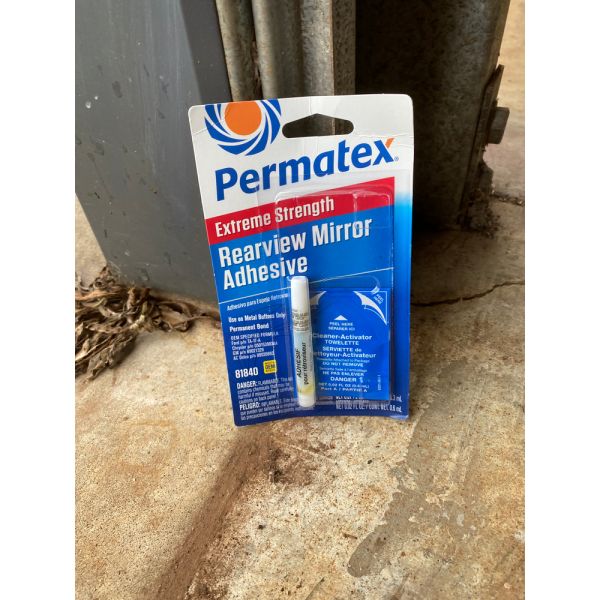 Permatex Extreme Rearview Mirror Professional Strength Adhesive