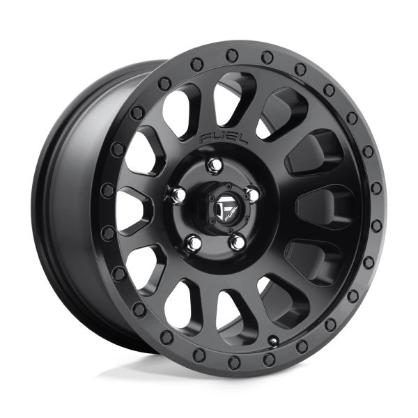 Fuel D579 Vector 17x9 5x127 -12 Offset Black Wheel | Automotive ...