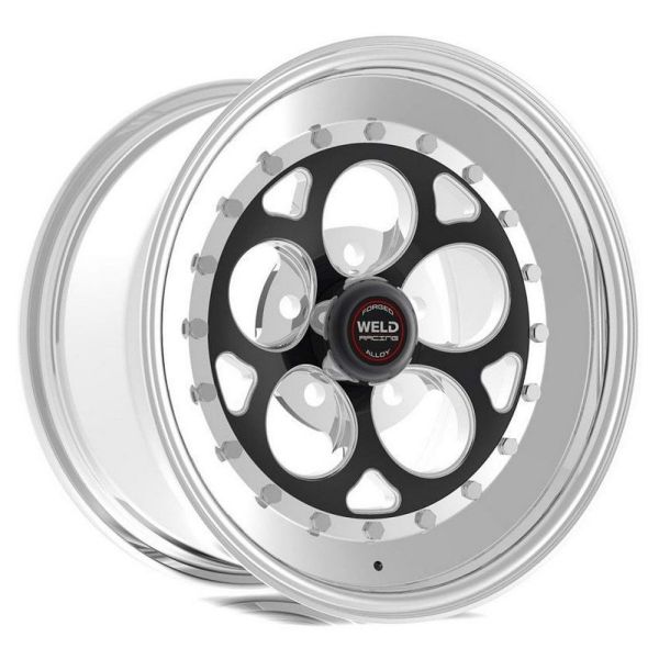 Welded Split Rims WELD Wheels Magnum III RT Rim Black Center 15