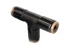 Aeroflow 1/4in Nylon Quick Release Tee Fitting Black