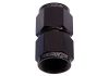 Aeroflow Straight Female Swivel Coupler -4AN Black