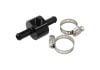 Aeroflow Inline 5/16in Barb Adapter with 1/8in Port Black