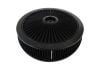 Aeroflow Black Full Flow Air Filter Assembly 14in x 4in 7-5/16in Neck Black