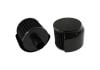 Aeroflow Black Push In Breather with Shield 3in OD x 2-1/2in High 1in Flange ID