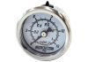 Aeroflow 1-1/2in 15 psi Pressure Gauge White Face Black Pointer 1/8in NPT Male Thread