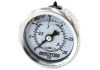 Aeroflow 1-1/2in Liquid Filled 30 psi Pressure Gauge White Face Black Pointer