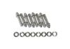 Aeroflow Blower Stud Kit 2.50in Total Length Silver Studs & Nuts