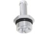 Aeroflow Straight Hose Barb 1/4in to -6 ORB Silver