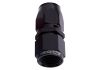 Aeroflow 500 / 550 Series Cutter 1pc Full Flow Swivel Straight Hose-End -16AN Black 