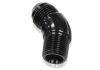 Aeroflow 45 NPT to AN Full Flow Adapter 1/8in to -4AN Black