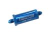 Aeroflow Long Inline Fuel & Oil Filter -4AN Blue