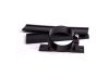 Aeroflow Bosch Single Fuel Pump Bracket Black