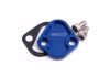 Aeroflow Billet Fuel Pump Block-Off Plate Blue 
