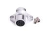 Aeroflow Billet Thermostat Housing Silver 