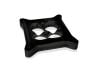 Aeroflow 1in Tapered High Velocity Carburettor Spacer Black 